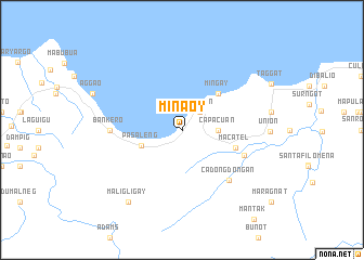 map of Minaoy