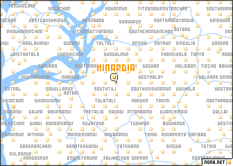 map of Minārdia