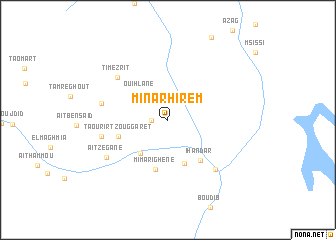map of Minarhirem