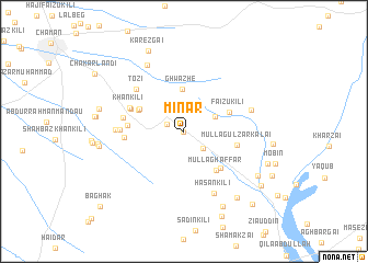 map of Mīnār