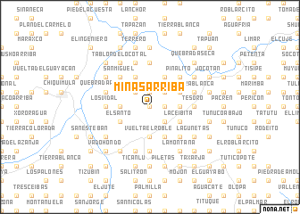 map of Minas Arriba