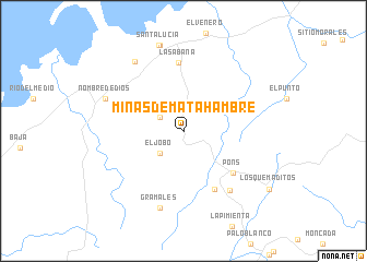 map of Minas de Matahambre