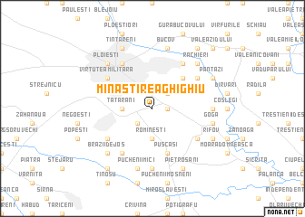 map of Mînăstirea Ghighiu