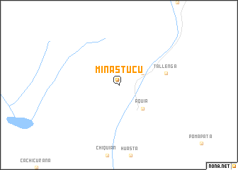 map of Minas Tucu