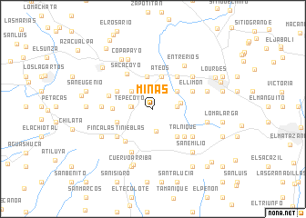 map of Minas