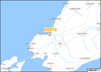map of Minato