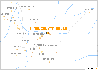 map of Mina Uchuy Tambillo