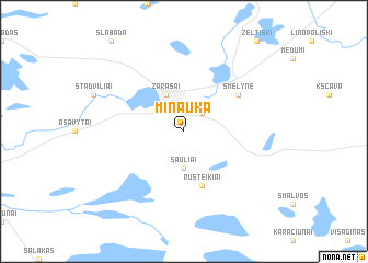 map of Minauka