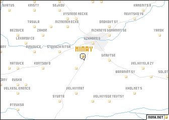 map of Minay