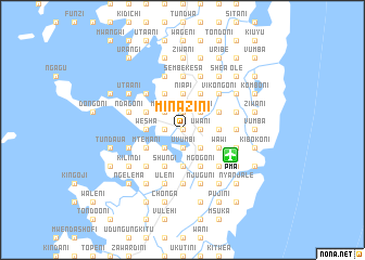 map of Minazini