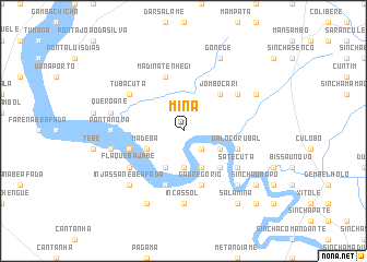 map of Mina