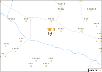 map of Mina