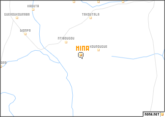 map of Mina