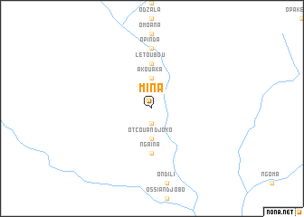 map of Mina