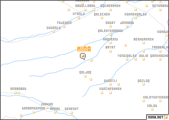 map of Mīnā