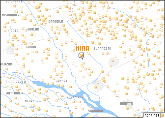 map of Mīna