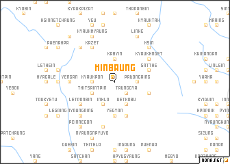 map of Minbaung