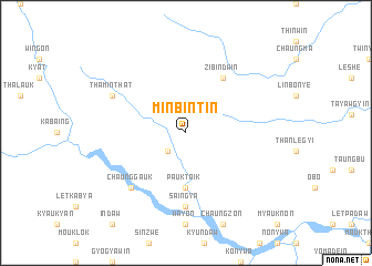 map of Minbintin