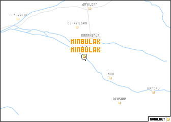 map of Minbulak