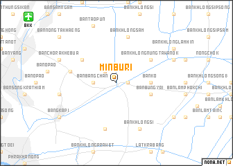 map of Min Buri