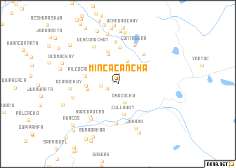 map of Mincacancha