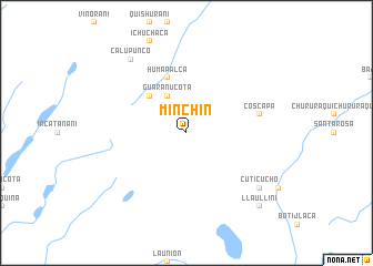 map of Minchin