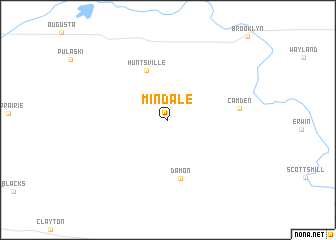 map of Mindale