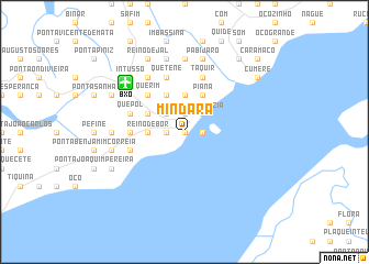 map of Mindara