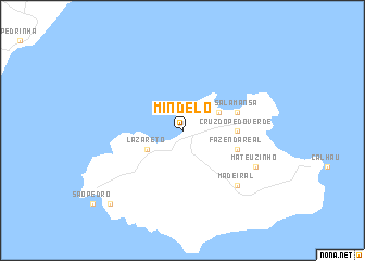 map of Mindelo