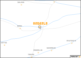 map of Minderla