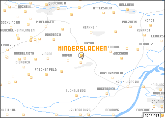 map of Minderslachen