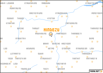 map of Mindezu