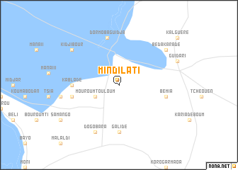 map of Mindi-Lati