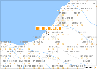 map of Mindilóglion