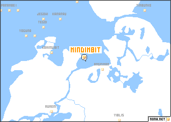 map of Mindimbit