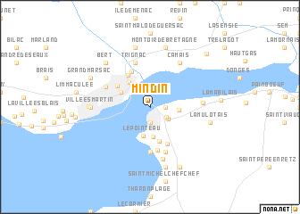 map of Mindin