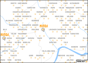 map of Mindi