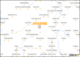 map of Mindombo