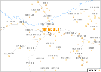 map of Mindouli