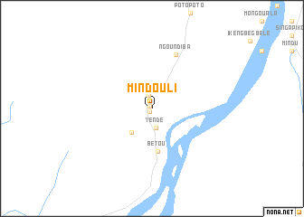 map of Mindouli