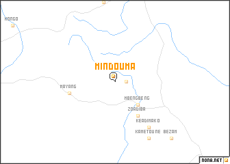 map of Mindouma