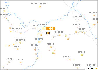 map of Mindou