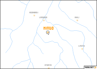 map of Mindo