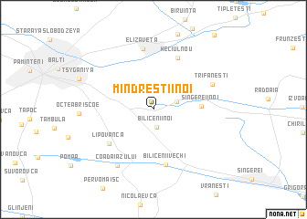 map of Mîndreştii Noi