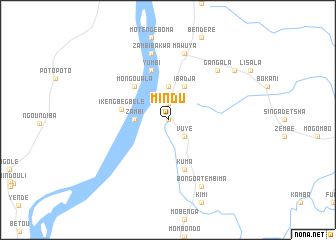 map of Mindu