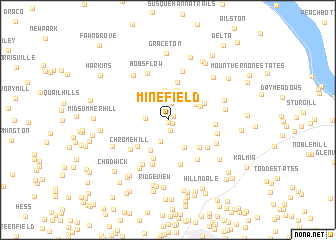 map of Minefield