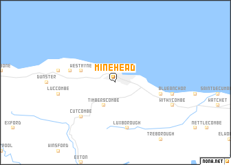 map of Minehead