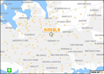 map of Mineola