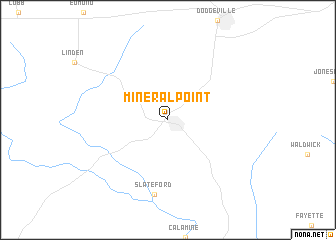 map of Mineral Point