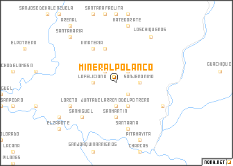 map of Mineral Polanco